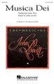 Musica Dei for Choral (SSA). Treasury Choral. Festival. 8 pages. Published by Hal Leonard.

The perfect introduction to concert literature for the younger choir. Filled with opportunities for teaching musical concepts, your choir will enjoy this expressive original.

Minimum order 6 copies.