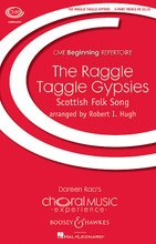 The Raggle Taggle Gypsies (Scottish Folk Song CME Beginning). Arranged by Robert Hugh. For Choral, Chorus, Piano (2PT TREBLE). CME Beginning Series. 8 pages. Boosey & Hawkes #M051467471. Published by Boosey & Hawkes.

There are many variants of this song in England, Scotland and America. As this version evolves, the “lady” abandons her life of luxury for the romantic freedom of the gypsies, eluding capture and living out her life in tranquility. The melody is accompanied by the piano in the style of a balladeer guitar accompaniment. Duration: ca. 4:15.

Minimum order 6 copies.