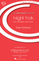 Night Yoik ((from Norwegian Sámis Songs) CME Intermediate). By Frode Fjellheim. For Choral, Chorus, Drums, Piano, Synthesizer (3 Part Any Combination). CME Intermediate Series. 16 pages. Boosey & Hawkes #M051472451. Published by Boosey & Hawkes.

for Equal Voices or Mixed Choir, Frame Drum, Synthesizer (Piano) and Improvised Instrumental solo.

“Yoik” is a very old tradition amon the Sámi people of Scandinavia and Russia. The Sámis themselves say that the Yoik has no beginning and no end. The Yoik often describes a specific person, emotion or other element of nature and does so with very little use of words. Duration: ca. 4:40.

Minimum order 6 copies.