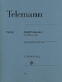 Twelve Fantasias for Flute Solo TWV 40:2-13 by Georg Philipp Telemann (1681-1767). Edited by Marion Beyer. For Flute. Henle Music Folios. Softcover. 46 pages. G. Henle #HN556. Published by G. Henle.

Aside from the Partita in A minor by Johann Sebastian Bach (HN 457) and the Sonata in a minor by his son Carl Philipp Emanuel (HN 555), it was also mainly Telemann's 12 Fantasias that enriched the solo flute repertoire in the first half of the 18th century. Telemann's cycle evidently had a great influence on the flautist's world. The composer had his Fantasias published in 1727 (he might even have engraved the edition himself). The work was soon considered to be exemplary and caught on. This edition is based on Telemann's print, which is also reproduced as a facsimile in the edition. The flute expert Rachel Brown has provided commentary with details regarding performance practice.