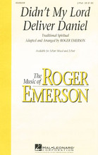 Didn't My Lord Deliver Daniel arranged by Roger Emerson. For Choral (2-Part). Festival Choral. 8 pages. Published by Hal Leonard.

Famous for his contemporary settings, Roger Emerson has done it again with this driving rock spiritual reminiscent of “Sinner Man”. The subdued opening explodes into high-powered energy sure to be a hit with your developing groups. Available: 2-Part, 3-Part Mixed. Performance Time: Approx. 2:25.

Minimum order 6 copies.