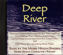 Deep River by Moses Hogan. Arranged by Moses Hogan. Festival Choral. CD only. Hal Leonard #5000. Published by Hal Leonard.

This exciting CD features all ten solo arrangements from the Deep River solo collections plus eight never before recorded choral arrangements. Featuring vocal soloists Henrietta Davis, soprano * Robert Sims, baritone * Alfred Walker, bass * and Moses Hogan on piano, these solos are destined to become staples in the repertoire of singers from high school to the concert stage. Vocal solos include: Deep River * He Never Said a Mumblin' Word * My Good Lord's Done Been Here * Were You There? * He's Got the Whole World in His Hands * Give Me Jesus * Somebody's Knockin' at Yo' Door * Let Us Break Bread Together * Sometimes I Feel Like a Motherless Child * Walk Together Children. Choral arrangements include: Hear My Prayer * Ride the Chariot * I Want to Be Ready * You Better Min' How You Talk * A Spiritual Reflection * Good News the Chariot's Coming * We Shall Walk Through the Valley in Peace * Who Built the Ark?