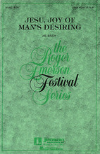 Jesu, Joy of Man's Desiring by Johann Sebastian Bach (1685-1750). Arranged by Roger Emerson. For Choral (3-Part Mixed). Festival Choral. 12 pages. Published by Hal Leonard.

(Emerson) 3-Part Mixed.

Minimum order 6 copies.