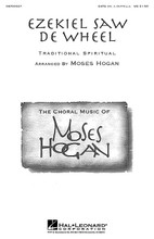 Ezekiel Saw de Wheel (SATB divisi). Arranged by Moses Hogan. SATB DV A Cappella. Festival Choral. Book only. 16 pages. Published by Hal Leonard.

Some definite touches of humor are clearly displayed in this contemporary setting of a traditional favorite. From the call and response between sections to the sound of the “wheel-a-turnin',” this arrangement will bring your listeners to their feet!

Minimum order 6 copies.