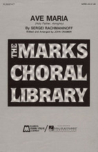 Ave Maria by Sergei Rachmaninoff (1873-1943). Arranged by John Cramer. For Choral (SATB). Choral. Festival. 8 pages. Edward B. Marks Music #MC4246. Published by Edward B. Marks Music.

(Rachmaninoff/Cramer) SATB English and Latin.

Minimum order 6 copies.