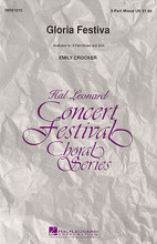 Gloria Festiva by Emily Crocker. For Choral (3-Part Mixed). Discovery Choral. 12 pages. Published by Hal Leonard.

Bright syncopations and powerful rhythms are the hallmark of this concert selection by Emily Crocker. Fine choral writing for young voices is brilliantly displayed in this ABA piece, which incorporates great vocal ranges for changing voice and a mixture of textures and styles. An excellent festival showcase. Available: SSA, 3-Part Mixed. Performance Time: Approx. 2:05.

Minimum order 6 copies.