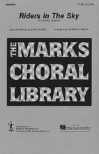 Riders in the Sky arranged by Norman Luboff. For Choral (TTBB). Choral. Festival. 12 pages. Published by Hal Leonard.

TTBB.

Minimum order 6 copies.