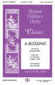 A Blessing by B. Marcello. Arranged by Stephen Roddy. For Choral (2-Part). Gentry Publications. 8 pages. Gentry Publications #JG2262. Published by Gentry Publications.

A new addition to the Houston Children's Chorus Classic Series, this Baroque anthem has been excellently arranged by the Series conductor, Steve Roddy. Typical suspensions and resolutions from this Italian composer grace the anthem. Marge Roddy's fitting text is doubled with an alternate wedding lyric, that make this a wonderful concert selection.

Minimum order 6 copies.