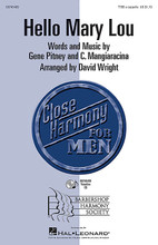 Hello Mary Lou by Ricky Nelson. For Choral (TTBB A Cappella). Close Harmony for Men. 8 pages. Published by Hal Leonard.

Ricky Nelson's 1960's hit is a natural for the tight harmony found in this well-crafted barbershop version. Available separately: TTBB a cappella and VoiceTrax CD. Performance Time: Approx. 1:50.

Minimum order 6 copies.