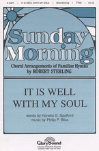 It Is Well with My Soul for Choral (TTBB). Shawnee Press. Hymn Arrangement, General Use, Funeral and Sacred. 12 pages. Shawnee Press #C5077. Published by Shawnee Press.

Uses: General, memorial, Lent

Scripture: Psalm 46:1

This great monument of praise has brought comfort to countless pilgrims of faith since its first appearance. Fashioned by the arranger to be a gradually building crescendo of worship, this testament to God's provision for our lives is a memorable addition to any service gathering.

Minimum order 6 copies.