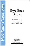 Skye Boat Song arranged by Jameson Marvin. For Choral (TTBB A Cappella). Mark Foster. 8 pages. Shawnee Press #MF1507. Published by Shawnee Press.

Wow! Written for the Harvard Glee Club, this is men's choral singing at its best! Jameson Marvin sets this beautiful Scottish folksong combining both the jauntiness of a sailor's air and the sensitivity of a lullaby. “Skye Boat Song” is exquisite.

Minimum order 6 copies.