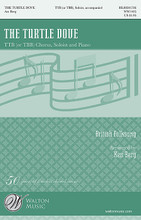 The Turtle Dove by Traditional. Arranged by Ken Berg. For Choral (TTB (OR TBB) AND SOLO). Walton Choral. 12 pages. Walton Music #WW1435. Published by Walton Music.

Crafted to be accessible for young men's voices, this arrangement about steadfast love and devotion pays great attention to the vocal ranges. It also offers flexibility, with TTB or TBB options. A lovely solo makes this piece a true gem!

Minimum order 6 copies.