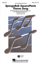 SpongeBob SquarePants (Theme Song) arranged by Ryan James. For Choral (TTBB). Choral. 8 pages. Published by Hal Leonard.

Who lives in a pineapple under the sea? Feature your own gang of “pirates” in this tongue-in-cheek arrangement based on the end-credit music from The SpongeBob SquarePants Movie. Great as an encore for any program. Available separately: TTBB and SATB. ShowTrax CD also available. Performance time approx. 1:35.

Minimum order 6 copies.