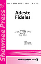 Adeste Fideles by Greg Gilpin. Arranged by Greg Gilpin. For Choral (TB). Shawnee Press. Choral. 12 pages. Shawnee Press #C0342. Published by Shawnee Press.

Beauty in simplicity best describes Greg's new Latin setting, Adeste Fideles, for the Christmas season. The unison singing gently seated above a fluid piano accompaniment develops into a musically lifting chorus that will bring out the best in your young singers' voices. The B section, more bold and deliberate, resolves back into the softer verse and chorus, creating repetition in learning. Available for TB voices as well, this piece creates a wonderful opportunity for your male singers to sing with heart and confidence. Available separately: TB, 2-part, PianoTrax CD.

Minimum order 6 copies.