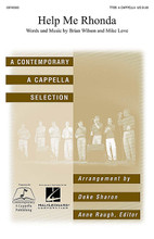 Help Me Rhonda by The Beach Boys. Arranged by Deke Sharon. For Choral (TTBB A Cappella). Choral. 8 pages. Published by Contemporary A Cappella Publishing.

Few pop songs feature better harmonies than those of the Beach Boys, and Help Me Rhonda is one of their best, with a great close harmony chorus over a swinging bass line. The melody is in the Tenor 1 line, allowing either a single or group solo.

Minimum order 6 copies.