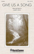 Give Us a Song by Joseph M. Martin. For Choral (TTBB). Harold Flammer. 12 pages. Published by Shawnee Press.
Product,67107,All Through the Night (TTBB)"