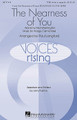 The Nearness of You by Hoagy Carmichael. Arranged by Paul Langford. For Choral (TTBB A Cappella). Voices Rising. 12 pages. Published by Hal Leonard.

Men's choruses will create a magical spell with this richly expressive setting for unaccompanied TTBB voices with solo of the famous Hoagy Carmichael standard. A challenging work but well worth the effort! Available separately: TTBB a cappella. Duration: ca: 4:15.

Minimum order 6 copies.