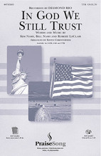 In God We Still Trust by Diamond Rio. Arranged by Keith Christopher. For Choral (TTB). PraiseSong Choral. Sacred. 16 pages. Published by PraiseSong.

This poignant song by DIAMOND RIO has been set in an accessible, yet compelling arrangement by Keith Christopher. Use that strong male soloist to convey the inspirational text and let your choir enjoy the full backup vocals. School and church choirs alike can celebrate a moment of God and country with this timely and meaningful song.Available separately: SATB, SAB and TTB. Instrumental ePak includes parts for Synthesizer, Guitar, Bass and Drums. ChoirTrax CD also available. Performance Time: Approx. 3:00.

Minimum order 6 copies.