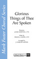 Glorious Things of Thee Are Spoken by J. Harold Moyer. For Choral (TTBB). Mark Foster. 12 pages. Shawnee Press #MF1032. Published by Shawnee Press.

J. Harold Moyer's works for the Kansas Mennonite Men's Chorus are always eagerly anticipated and exciting to hear. Moyer seems to infuse the joy of music into every note, and this new anthem is no exception. “Glorious Things of Thee Are Spoken” is a well-loved hymn praising the majesty and glory of God which has been triumphantly arranged for male chorus and brass quintet.

Minimum order 6 copies.