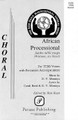 African Processional by David Montoya. Edited by Ron Kean. For Choral (TTBB A Cappella). Pavane Secular. Sacred. 12 pages. Pavane Publishing #P1232. Published by Pavane Publishing.

The SATB edition of this piece was one of the best-sellers of all time and continues to be so. Part of the Ron Kean Multicultural Series, this TTBB edition was commissioned by Charles Bruffy and the Phoenix Bach Choir for the educational outreach program. This song of welcome uses African percussion and provides a plethora of creative staging ideas.

Minimum order 6 copies.