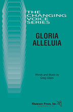 Gloria Alleluia (Changing Voices Series). By Greg Gilpin. For Choral (TB). Shawnee Press. 8 pages. Shawnee Press #C0324. Published by Shawnee Press.

The Changing Voice Series For changed and unchanged TB voices, Gloria Alleluia is the perfect concert opener or festival piece for middle school or junior high male choruses. Lots of unison and accessible harmonies combine with a neo-classical accompaniment making this an impressive choice for school or church use. Full piano accompaniment tracks available separately on Piano Trax 2003 (CD0173).

Minimum order 6 copies.