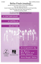 Bellas Finals ((Mash-up from Pitch Perfect)). Arranged by Deke Sharon. For Choral (SSAA A Cappella). Choral. 24 pages. Published by Contemporary A Cappella Publishing.

Perhaps the biggest a cappella moment in modern cinema, the Barden Bellas win the ICCAs with this exact full-length arrangement from the movie Pitch Perfect, distilled into 4-part harmony plus solo. Vocal percussion optional.

Songs:

    Don't You (Forget About Me) 
    Price Tag 
    Give Me Everything (Tonight) 

Minimum order 6 copies.