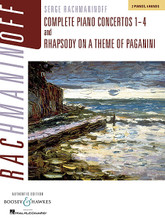 Complete Piano Concertos Nos. 1-4 & Rhapsody on a Theme of Paganini (2 Pianos, 4 Hands). By Sergei Rachmaninoff (1873-1943). BH Piano. 386 pages.

Convenient complete package includes Authentic Editions of all four piano concertos as well as the famous Rhapsody on a Theme of Paganini.