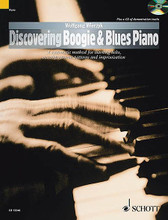 Discovering Boogie & Blues Piano for Piano/Keyboard. Piano. Softcover with CD. 96 pages.

This systematic method for learning licks, accompaniment patterns and improvisation is the first English translation of the revised and expanded best-selling German book Die Boogie & Blues Method. Taking you step by step through technical aspects of the playing style, as well as historical information and recommendations for further listening, Discovering Boogie & Blues Piano is an ideal introduction to this style of music. The book is accompanied by a CD recording of all exercises and pieces performed by the author.