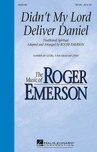 Didn't My Lord Deliver Daniel for Choral (SAT(B)). Festival Choral. 8 pages. Published by Hal Leonard.

Now available in a flexible SATB voicing, this driving rock spiritual features a subdued opening that explodes into high-powered energy sure to be a hit with your developing mixed choirs in middle and high school.

Minimum order 6 copies.