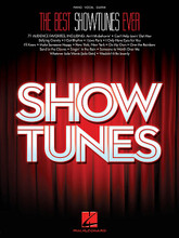 The Best Showtunes Ever by Various. For Piano/Vocal/Guitar. Piano/Vocal/Guitar Songbook. Softcover. 290 pages.

This show-stopping collection features over 70 songs that'll make you want to sing and dance, including: Ain't Misbehavin' • Aquarius • But Not for Me • Day by Day • Defying Gravity • Do You Hear the People Sing? • Fascinating Rhythm • Forty-Second Street • Hernando's Hideaway • How Long Has This Been Going On? • It's a Grand Night for Singing • It's De-Lovely • Lullaby of Broadway • Mack the Knife • New York, New York • Nice Work If You Can Get It • Oh, What a Beautiful Mornin' • On My Own • Over the Rainbow • Send in the Clowns • Singin' in the Rain • Summertime • Whatever Lola Wants (Lola Gets) • Young and Foolish • and more.