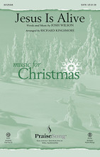 Jesus Is Alive by Josh Wilson. By Josh Wilson. Arranged by Richard Kingsmore. For Choral (SATB). PraiseSong Christmas Series. Published by PraiseSong.

Uses: Christmas Eve, Christmas

Scripture: Luke 2:8-20; Romans 3:21-26; I Corinthians 15:51-57

Made popular by Josh Wilson, here's an upbeat song that joins with the angels in proclaiming Jesus' birth and encourages us to “go and tell” the world! Score and Parts (perc 1-3, rhythm, vn 1-2, va, vc, db) available as a digital download.

Minimum order 6 copies.