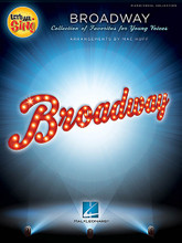Let's All Sing Broadway (Collection of Favorites for Young Voices). Arranged by Mac Huff. For Choral (PIANO/VOCAL). Expressive Art (Choral). Published by Hal Leonard.

Celebrate musical theatre with hits from Joseph and the Amazing Technicolor Dreamcoat * Wicked * The Sound of Music * Les Misérables * and Rent. It's the sound of Broadway! This unique musical collection of Broadway hits is perfect for group singing in the classroom, choir or community. These songs have been carefully arranged for young unison voices with some optional harmony. The Piano/Vocal Collection offers the fully accompanied song, and the Singer Edition comes in handy paks of ten and provides vocal parts only. Songs include: Any Dream Will Do * For Good * My Favorite Things * On My Own * Seasons of Love.