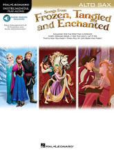 Songs from Frozen, Tangled and Enchanted (Alto Sax). By Various. For Alto Saxophone (Alto Sax). Instrumental Folio. Softcover Audio Online. 24 pages. Published by Hal Leonard.

Solo arrangements for a baker's dozen of tunes from Frozen and other recent Disney movies, Tangled and Enchanted, are featured in this collection perfect for budding instrumentalists. It features online access to audio demonstration tracks for download or streaming to help you hear how the song should sound. Songs include: Do You Want to Build a Snowman? • For the First Time in Forever • Happy Working Song • I See the Light • In Summer • Let It Go • Mother Knows Best • That's How You Know • True Love's First Kiss • When Will My Life Begin • and more.