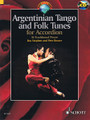 Argentinian Tango and Folk Tunes for Accordion (36 Traditional Pieces). By Various. Arranged by Pete Rosser and Ros Stephen. For Accordion. Schott. Softcover with CD. Schott Music #ED13519. Published by Schott Music.

A collection of beautiful pieces arranged for accordion with chords for accompanying instruments. Includes performance CD.