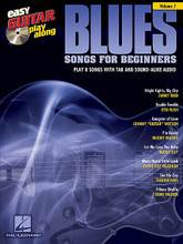 Blues Songs for Beginners (Easy Guitar Play-Along Volume 7). By Various. For Guitar. Easy Guitar Play-Along. Softcover with CD. Guitar tablature. 48 pages. Published by Hal Leonard.

The Easy Guitar Play-Along® series features streamlined transcriptions of your favorite songs. Just follow the tab, listen to the CD to hear how the guitar should sound, and then play along using the backing tracks. The CD is playable on any CD player, and is also enhanced with Amazing Slowdowner technology so Mac & PC users can adjust the recording to any tempo without changing the pitch! This volume features 8 songs: Bright Lights, Big City • Double Trouble • Gangster of Love • I'm Ready • Let Me Love You Baby • Mary Had a Little Lamb • San-Ho-Zay • T-Bone Shuffle.