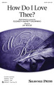 How Do I Love Thee? by Jay Rouse. SATB. Choral. 12 pages. Published by Shawnee Press.

Elizabeth Barrett Browning's well-loved poem sings beautifully in this setting for mixed voices. Unison blooms to four-part writing throughout, and the text is painted with a soaring melody while rich contemporary harmonies reflect the mood and message of the text. Gorgeous for younger as well as older choirs with an exquisite piano accompaniment.

Minimum order 6 copies.