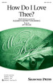 How Do I Love Thee? by Jay Rouse. SAB. Choral. 12 pages. Published by Shawnee Press.

Elizabeth Barrett Browning's well-loved poem sings beautifully in this setting for mixed voices. Unison blooms to four-part writing throughout, and the text is painted with a soaring melody while rich contemporary harmonies reflect the mood and message of the text. Gorgeous for younger as well as older choirs with an exquisite piano accompaniment.

Minimum order 6 copies.