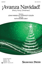 ¡Avanza Navidad! (Together We Sing Series). By Ruth Morris Gray. SAB. Choral. 12 pages. Published by Shawnee Press.

Entirely in Spanish, this lively original song for Christmas will shine for your concert. Simple harmony and the use of imitation make this an easy choral work to teach. The adorable message of “Hurry, hurry, Christmas! I can't wait one more day!” will create a fun, up-tempo selection. Add percussion instruments for more performance excitement and musical learning.

Minimum order 6 copies.