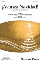 ¡Avanza Navidad! by Ruth Morris Gray. 2-Part. Choral. 12 pages. Published by Shawnee Press.

Entirely in Spanish, this lively original song for Christmas will shine for your concert. Simple harmony and the use of imitation make this an easy choral to teach. The adorable message of “Hurry, hurry, Christmas! I can't wait one more day!” will create a fun, up-tempo selection. Add percussion instruments for more performance excitement and musical learning.

Minimum order 6 copies.