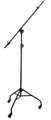 SB100 - Studio Boom Stand samson Audio. General Merchandise. Hal Leonard #SB100. Published by Hal Leonard.

Thanks to heavy-duty steel construction and the flexibility to be adjusted to over 12 feet in height, the SB100 is an ideal boom stand for the studio. It's perfect for overhead drum mics or simply capturing the tonal ambience of any room. And locking casters ensure easy, stable positioning. The tripod base even folds up for easy transport and storage. With sturdy construction and flexible positioning options, the SB100 offers a versatile microphone stand solution for any professional recording studio.