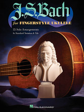 J.S. Bach for Fingerstyle Ukulele by Johan Sebastian Bach. For Ukulele. Ukulele. Softcover. Guitar tablature. 48 pages. Published by Hal Leonard.

15 solo ukulele arrangements in standard notes and tab of J.S. Bach works: Arioso • Be Thou with Me • Bourree • Chorale in C Major, BWV 514 • Jesu, Joy of Man's Desiring • Little Prelude No. 2 in C Major • Minuet in G • Minuet 1, BWV 813 • Musette in D Major • Prelude (Cello Suite No. 1) • Prelude in C Major • Quia Respexit • Sheep May Safely Graze • Sleepers, Awake (Wachet Auf) • Violin Partita No. 1, BWV 1002 “Tempo Di Bourree”.