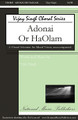 Adonai Or HaOlam by Vijay Singh. For Choral (SATB). National/Emerson Fred Bock. 12 pages. National Music Publishers #NM1015. Published by National Music Publishers.

Vijay Singh captures the Hebrew sound and spirit in this chanting anthem. Using 4th chords, echoing phrases, and a repeated ground, he brings a mystic quality to the piece. Great for high school and festival programs.

Minimum order 6 copies.