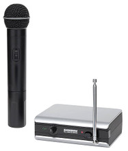 Stage v166 Handheld Wireless System ((Channel 9)). Samson/Hartke Wireless. General Merchandise. Hal Leonard #SW166SHT6U09. Published by Hal Leonard.

The Stage v166 system is perfect for capturing stunning vocals in a variety of musical settings. From band singers to solo performers and more, the Stage v166 offers vocalists exceptional sound reproduction, while adding energy and movement to their performance.y is needed. At the core of the Stage v166 system is the SR166 VHF wireless receiver. The receiver's front panel features an RF channel indicator and a large rotary volume knob. The receiver also offers a tuned antenna and a 1/4-inch channel output. The Stage v166 system comes with a 1/4-inch to 1/4-inch cable. The Stage v166 system includes a HT6 dynamic handheld microphone transmitter, which features a Samson H6 dynamic microphone element for capturing clear, accurate vocals. The transmitter operates for up to ten hours on a single 9-volt battery (included) and offers a handy audio on/off switch. With the meticulous engineering, state of the art technology and impressive audio capabilities that are built into every Samson wireless system, the Stage v166 system ensures crystal clear operation and the most dependable wireless performance available.

Move to the music.