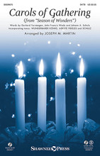 Carols of Gathering ((from Season of Wonders)). Arranged by Joseph M. Martin. For Choral (SATB). Harold Flammer Christmas. 16 pages. Published by Shawnee Press.

Uses: Concert, Christmas, Call to Worship

Scripture: Genesis 28:16-17, Hebrews 2:20, Luke 2:1-20, I John 1:5

A solid, straightforward medley of beloved carols, this arrangement is intended to call a concert or time of worship to purpose. Creative harmonic coloring in the accompaniment along with quickly learned but effective choral parts make this a beautiful and useful choice for seasonal programming.

Minimum order 6 copies.