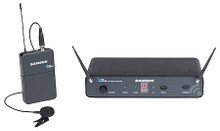 Concert 88 Wireless System (Lavalier System with LM5 Lav mic (C Band)). Samson/Hartke Wireless. General Merchandise. Hal Leonard #SWC88BLM5-C. Published by Hal Leonard.

Samson's Concert 88 Presentation System offers a high performance UHF wireless solution where the freedom of mobility is a must. It's perfect for business professionals, educators and others looking for stunning sound and versatility without cables. The frequency-agile Concert 88 system allows for up to 16 systems to operate simultaneously across two frequency bands with up to 300' separating the receiver and transmitter. At the core of the system is the CR88 Wireless Receiver. Featuring a true diversity design, the CR88 minimizes signal dropouts during performance. If a dropout does occur, the CR88's tone key and auto mute functions eliminate any background noise until the signal is restored. The CR88 receiver's front panel provides a Select button for auto syncing receiver and transmitter channels via an infrared signal. The panel also features a 7-segment Channel LED, Volume knob, Power button, two tuned antennas, as well as Audio and Ready indicators, for optimal functionality and monitoring. Balanced XLR and 1/4″ outputs can be found on the receiver's back panel. The Concert 88 Presentation System features the CB88 Beltpack Transmitter and LM5 Lavalier Microphone with a locking connector. The transmitter, which can operate for up to eight hours on two AA batteries, is engineered to the finest detail to provide the ultimate in sound reproduction. With Samson's Concert 88 Presentation System, advanced technology and total versatility combine to provide high quality wireless performance wherever business professionals, educators and others need it.