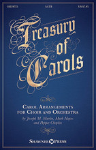 Treasury of Carols (Carol Arrangements for Choir and Orchestra). Arranged by Joseph M. Martin, Mark Hayes, and Pepper Choplin. For Choral (SATB). Harold Flammer Christmas. 96 pages. Published by Shawnee Press.

This remarkable new resource is an essential compilation of beloved carols by a trio of our best-selling arrangers. Fully orchestrated and filled with variety, you will discover music for Advent, Christmas and Epiphany. Soaring festival arrangements mingle with equally impressive restrained offerings to provide a well-balanced volume of seasonal songs for concert or sanctuary usage. Beautifully orchestrated, this assemblage is sure to be a permanent part of your holiday music planning. Includes: Joy to the World * Let All Mortal Flesh Keep Silence * Bring a Torch, Jeanette, Isabella * How Far Is It to Bethlehem? * Masters In This Hall * O Holy Night * Gesu Bambino * Ding Dong! Merrily on High! * As With Gladness Men of Old * Silent Night, Holy Night.