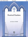 Festival Fanfare composed by Robert Hebble (1934-). For Organ. H.T. Fitzsimons Co. Softcover. 8 pages. H.T. FitzSimons Company #F0661. Published by H.T. FitzSimons Company.

Composed by internationally renowned organist and composer Robert Hebble, Festival Fanfare is a show-stopping piece which features the “trompette en chamade.” The opening motif moves from the Swell to the Great and eventually lands in the pedal with full reeds. Because this composition celebrates so many sounds an organ can make it has become a favorite for concert organists and is a frequent spotlight for acclaimed organist Fred Swann. Perfect for concert or postlude.