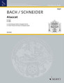 Ataccot (J.S. Bach's Toccatoa in D Minor in Retrograde Version). Composed by Enjott Schneider and Johann Sebastian Bach (1685-1750). For Organ. Misc. 7 pages. Schott Music #ED9938. Published by Schott Music.