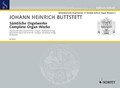 Complete Organ Works (Middle German Organ Masters, Volume 3). Composed by Johann Heinrich Buttstett (1666-1727). Arranged by Klaus Beckmann. For Organ (Organ). Organ Collection. 94 pages. Schott Music #ED9923. Published by Schott Music.