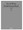 Symphonie Gothique Op. 70 (Organ). Composed by Charles Marie Widor (1844-1937). For Organ. Schott. 35 pages. Schott Music #ED1894. Published by Schott Music.